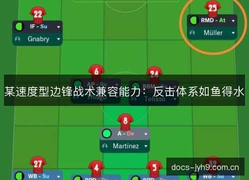 某速度型边锋战术兼容能力：反击体系如鱼得水